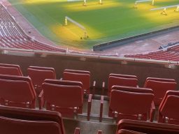 ticket master box arsenal stadium red seats 